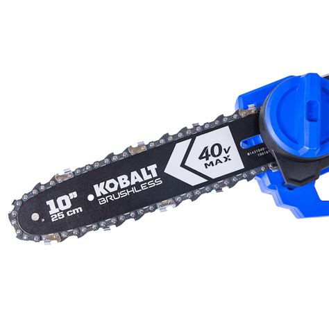 An automatic oiling system keeps components. . How to replace chain on kobalt chainsaw